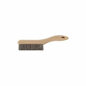 PFERD 85039 Shoe Handle Scratch Brush, Ss Wire, 4 Inchx16 Inch | CT7QRW 216M24