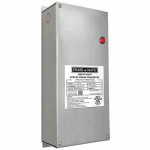 PHASE-A-MATIC UL-1200HD Phase Converter, 208-230 VAC, 208-230 VAC, 60 A Input Amps, 28 A Output Amps, 2/3 | CT7QUD 787PK5