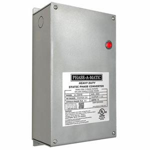 PHASE-A-MATIC UL-200HD Phase Converter, 208-230 VAC, 208-230 VAC, 15 A Input Amps, 6 A Output Amps, 2/3, Static | CT7QUB 787PK1