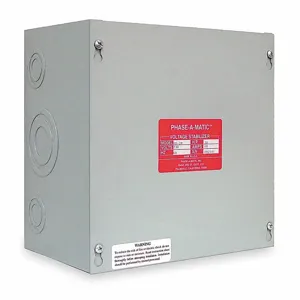 PHASE-A-MATIC VS-20 Voltage Stabilizer, 55 A Max. Amps, 20 hp HP, 6 Inch Dp, 10 Inch Width, 10 Inch Height | CT7QVM 3EDZ5