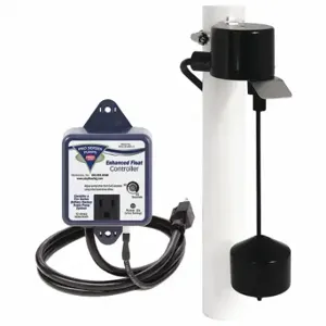 PRO SERIES SUMP PUMPS VSC1.5 Float Switch, 110 VAC, 10 ft Cord Length, 12 A, Adj, 104 Deg F Max. Liquid Temp | CV3PBA 49AX03