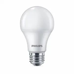 PHILIPS 10A19/LED/927/FR/P/ND 4/1FB LED Lamp Replacement, A19, Medium Screw, 75W INC/18W- 20W CFL, 10 W Watts, 1000 lm | CV3ECR 784N96