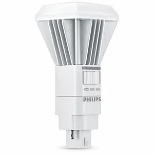 PHILIPS 11PL-C/T/COR/32V-3CCT/MF15/P/20/1 LED Lamp, T, T, 4-Pin, Medium Screw | CT7RHT 796P10