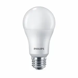 PHILIPS 13.5A19/LED/950/FR/P/ND 4/1FB LED Lamp Replacement, A19, Medium Screw, 100W INC/20W-23W CFL, 13.5 W Watts, 1 | CV3DZE 784N98