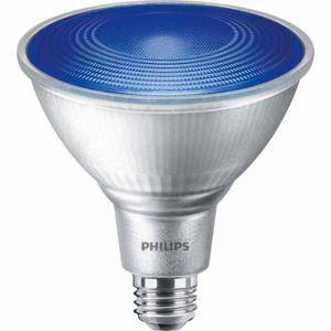 PHILIPS 13.5PAR38/PER/BLUE/ND/ULW/G/120V 4/1FB LED-Lampe, PAR, PAR38, mittlere Schraube, mittlere Schraube, 90 W HAL, 13.5 W Watt, LED | CT7RMQ 448K86