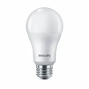 PHILIPS 16.6A19/LED/930/FR/P/E26/ND 6/1FB T20 LED Lamp Replacement, A19, Medium Screw, 75W INC/18W- 20W CFL, 100W Watts, 1, 500 lm | CV3ECT 784ND8