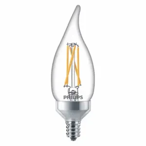 PHILIPS 3.3BA11/PER/927-922/CL/G/E12/WGX 1FB T20 LED Bulb, BA | CT7RLC 54YP71