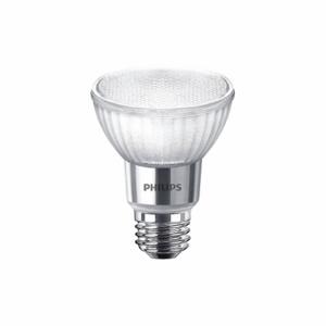 PHILIPS 471144 LED-Lampe, PAR20, mittlere Schraube, 7 W Watt, 500 lm, LED, mittlere Schraube, klar, Flutlicht | CT7RMT 462F22