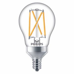 PHILIPS 5.5A15/PER/927-922/CL/G/E12/WGX1FB LED-Glühbirne, A15, Kandelaber-Schraube, 40 W inkl., 5.5 W Watt, 500 lm, LED | CT7RKG 54YP50