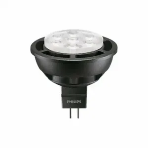 PHILIPS 6.5MR16/F35/2700-2200 DIM 12V LED Bulb, MR16, 2-Pin, 6.5 W Watts, 410 lm, LED | CT7RMA 38NF56