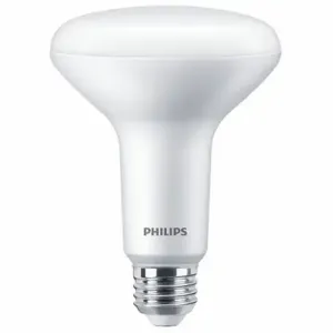 PHILIPS 7.2BR30/PER/930/P/E26/DIM 6/1FB T20 LED Bulb, BR30, Medium Screw, 7.2 W Watts, 650 lm, LED, Medium Screw, Frosted | CT7RLG 56LX05