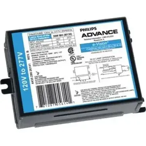 PHILIPS ADVANCE IMH150HBLSM HID Ballast, Electronic, Metal Halide, 120 To 277 VAC, Pulse, 150W Lamp | CF6PJU