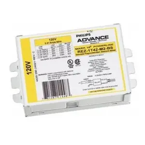 PHILIPS ADVANCE REZ-1T42-M2-LD-K Fluorescent Ballast, Electronic, 1 Lamp, 120 VAC, 42W Lamp | AA9VAM 1FYF6