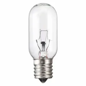 PHILIPS BC40T8N 130V 6/1 TP Miniature Incandescent Lamp, Incandescent, T8, Intermediate Screw, 40W INC | CT7RFQ 493A22