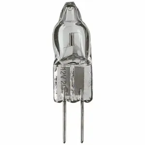 PHILIPS BC50W/T4/12V/CAPSULE 12/1 Capsule T4, 2-Pin, 50 W Watts, 12VAC, Clear | CT7RAX 796NN8