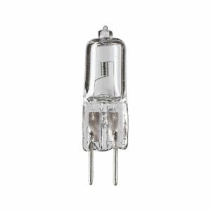 PHILIPS BC50W/T4/LAND/TP/12VCAPSULE 12/4 Miniature Halogen Bulb, Halogen, T4, 2-Pin, 3000 to 3999K, Warm White, 4 PK | CT7RUD 492Z65