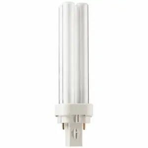 PHILIPS PL-C 13W/827/2P 1CT/5X10BOX ALTO CFL 2 Pin, PL, PL-C | CT7RXQ 796NP6