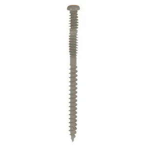 GRAINGER P61656-BR Composite Screw, #10 Size, 3 Inch Length, Case Hardened Steel, 1875PK | CG9WAT 4VYP7