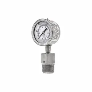 PIC GAUGES 301L254G/5JJJA00 Pressure Gauge With Diaphragm Seal, 0 To 200 Psi, 301L/5Jjj, 2 1/2 Inch Dial, Glycerin | CT7TQK 54XN61