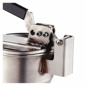 PIG DRM1068-NPT Drum Funnel, Latching/Lockable, Silver/Silver, No Flame Arrester, 8 1/4 Inch X 11 In | CT7TZT 45GN92