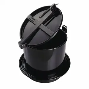 PIG DRM1213-BK Drum 23 3/4 Inch Outside Dia, For Open Head Steel Drums Drum Type | CT7UAV 452K69