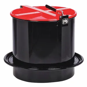 PIG DRM1213-RD Drum 23 3/4 Inch Outside Dia, For Open Head Steel Drums Drum Type | CT7UAL 45GN79