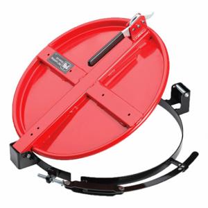 PIG DRM2072-RD Fast Latching Drum Lid, 20 1/2 Inch Outside Dia, Open Head Steel Drums Drum Type | CT7UAT 782KP8