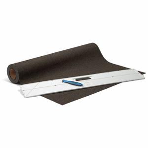 PIG GRP36906-MC Adhesive-Backed Grippy Mat, Needle Punched, 3 Ft X 25 Ft, 1/16 Inch Thick, Mocha | CT7UHE 801CA5