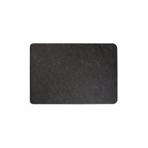 PIG GRP7607-BK Händetrockner-Bodenmatte, schwarz, Polypropylen, selbstklebende Rückseite, 35 Zoll Gesamtbreite, 16 Stück | CT7UEY 452L20