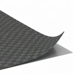 PIG GRP923X50-GY Entrance Mat, Checkered, 3 Ft X 50 Ft, 3/16 Inch Thick, Grease/Oils/Water, Polyester, Gray | CT7UBX 492R38