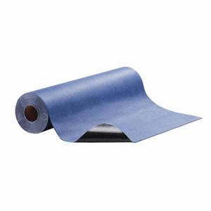 PIG MAT3205-BL Absorbent Roll, 32 Inch x 5 ft, 5 Gallon Volume Absorbed per Packg, Blue, 10 Pack | CT7TUH 452L33