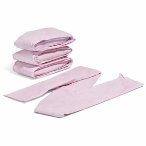 PIG PIG2300 Absorbent Sock, 2 Inch x 48 in, 76.8 oz/box, No Connector, Pink, 4 Pack | CT7TUY 801CD0