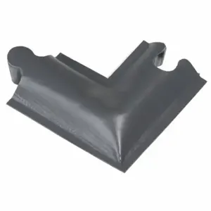 PIG PLR951 Spill Blocker Dike Corner Piece, 1, Co-Polymer Geomembrane/Polyurethane, Black, 6 Ft Lg | CT7TVW 794YD4