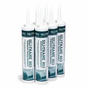 PIG PTY340-BK Sealant, Cartridge, 10.3 Fl Oz Container Size, Black, 6 PK | CT7UJW 45GP05