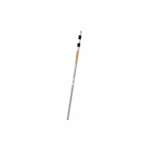 PIG TLS303 Telescoping Pole, Aluminum, 3 lb Wt, Silver, 12 ft Max Pole Length | CT7UFV 452L93