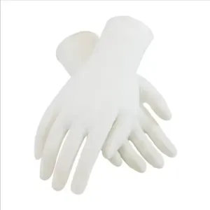 PIP 100-332400/XL Critical Environment Gloves, XL, White, Case | CL8UGQ