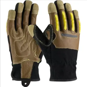 PIP 120-4100/M Hand Protection Cut Resistant Gloves, M, Brown, Pair | CL8UKH