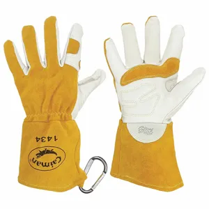 PIP 1434-5 Welding Protection Gloves, L, Orange, Pair | CL8UZP