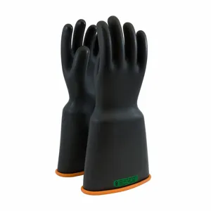 PIP 159-3-16/11 Electrical Safety Leather Cover Gloves, 11 Inch Size, Pair | CL8VXH