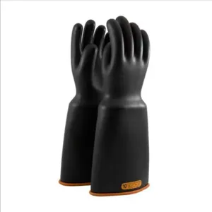 PIP 159-4-16/11 Electrical Safety Leather Cover Gloves, 11 Inch Size, Pair | CL8VXW