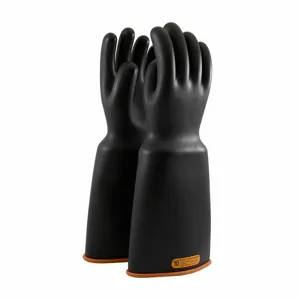 PIP 159-4-16/12 Electrical Safety Leather Cover Gloves, 12 Inch Size, Salt And Pepper, Pair | CL8VXX