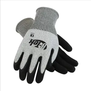 PIP 16-815/L Hand Protection Cut Resistant Gloves, L, Salt And Pepper, Dozen | CL8WJM