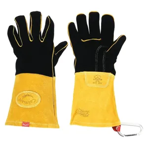 PIP 1852-5 Welding Protection Gloves, L, Gold, Pair | CL8WXF