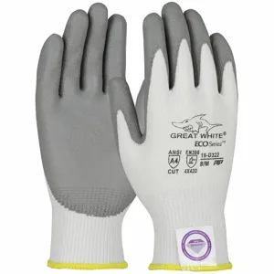 PIP 19-D322/XL Hand Protection Cut Resistant Gloves, XL, White, Dozen | CL8WZV