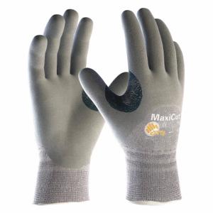PIP 19-D475 Cut-Resistant Glove, S, Ansi Cut Level A4, 3/4, Dipped, Foam Nitrile, Sandy, Gray, 1 Pr | CT7UUA 579H69