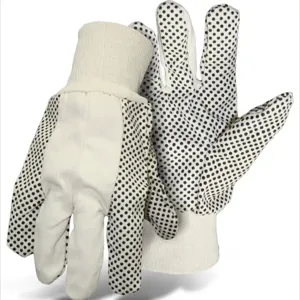 PIP 1JP5501 Hand Protection Fabric Work Gloves, L, White, Pair | CL8XKJ