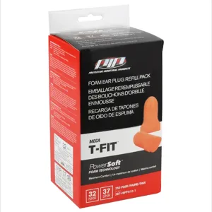 PIP 267-HPF510-1 Hearing Protection Ear Plugs, OS, Orange, Box | CL8ZHQ