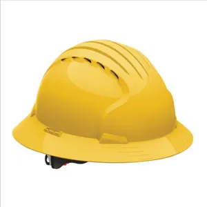 PIP 280-EV6161V-20 Head Protection Hard Hats, OS, Yellow, Each | CL8ZPD