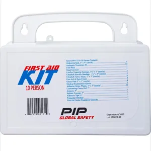 PIP 299-13210 First Aid Kit, White, Each | CL9ANF