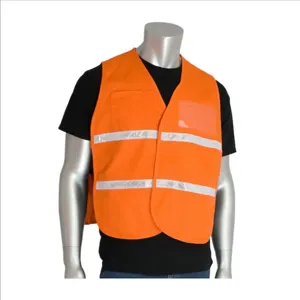 PIP 300-1507/M-XL Protective Clothing High Visibilty Vest, M-XL, Pink, Each | CL9AUM